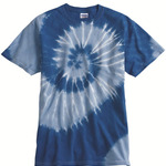 Tone-on-Tone Spiral T-Shirt