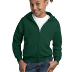 Youth EcoSmart ® Full Zip Hooded Sweatshirt