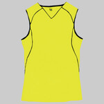 B-Core Ladies "Curve" Contrast Piping Athletic Jersey