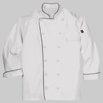 Executive Chef Coat with Piping
