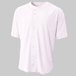 Youth Short Sleeve Full Button Baseball Top