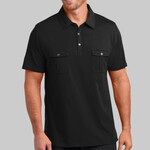 Mens Double Pocket Polo