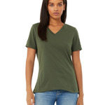 Ladies' Relaxed Jersey V-Neck T-Shirt