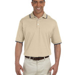 Men's Tipped Perfect Pima Interlock Polo