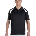 Adult 4 oz. Polytech Colorblock Polo