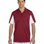 Men's Side Blocked Micro-Piqué Polo