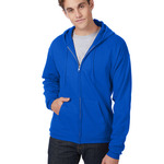 Adult 7.8 oz. EcoSmart® 50/50 Full-Zip Hooded Sweatshirt