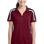 Ladies Tricolor Shoulder Micropique Sport Wick &#174; Polo