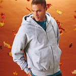 Adult Cross Weave® Full-Zip Hooded Sweatshirt