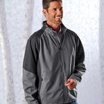 UltraClub Adult 2-Tone Soft Shell Jacket