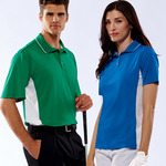 UltraClub® Men's Cool & Dry Sport 2-Tone Polo