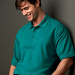 UltraClub Men's Whisper Piqué Polo