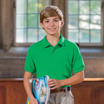 ® DryBlend® Youth Jersey Polo