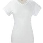 Ladies’ Double Dry&reg; Interlock V-Neck T-Shirt
