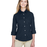 Ladies' Perfect Fit™ 3/4-Sleeve Stretch Poplin Blouse