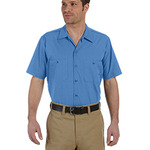 Men's 4.25 oz. Industrial Short-Sleeve Work Shirt