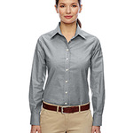 Ladies' Long-Sleeve Oxford with Stain-Release