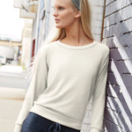 Ladies' Eco-Jersey Slouchy Pullover