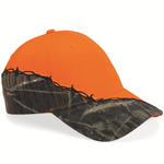 Licensed Camo with Barbed Wire Embroidery Cap