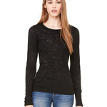 Women's Long Sleeve Burnout Tee