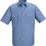 Men's Deluxe Western Style Short Sleeve Shirt