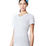 Women's Triblend Short Sleeve V-Neck T-Shirt