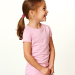 Toddler Girls' Fine Jersey Longer Length T-Shirt