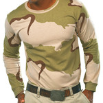 Code Five Adult Long-Sleeve Camo T-Shirt