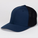 Flexfit® Mesh Cotton Twill Trucker Cap