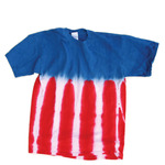 Dyenomite Adult Patriotic Flag Tee