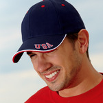 Cotton Twill National Cap