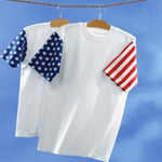 Code Five Adult Jersey Stars & Stripes Tee