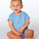 Rabbit Skins Infant Short-Sleeve Creeper