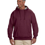 Unisex Heathered Fleece Pullover Hooded Sweatshirt