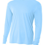 Youth Long Sleeve Cooling Performance Crew Shirt