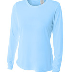 Ladies' Long Sleeve Cooling Performance Crew Shirt