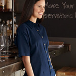 Women's Short Sleeve Cotton Twill Shirt