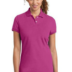 Ladies Stretch Pique Polo