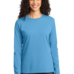 Ladies Long Sleeve Core Cotton Tee