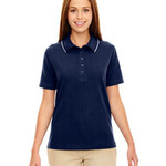 Ladies' Edry® Needle-Out Interlock Polo