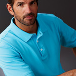 UltraClub® Men's Classic Platinum Polo