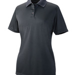 UltraClub&reg; Ladies’ Cool & Dry Elite Mini-Check Jacquard Polo