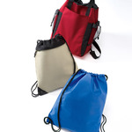 UltraClub Non-Woven Drawstring Pack