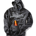 J.America Adult Tailgate Hooded Fleece with Bottle Opener