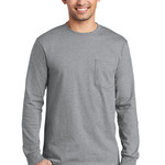 Tall Long Sleeve Essential Pocket Tee