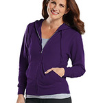 Ladies' Zip French Terry Hoodie