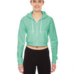 Ladies' Cropped Flex Fleece Zip Hoodie