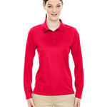 Ladies' Pinnacle Performance Long-Sleeve Piqué Polo