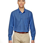 Men's Align Wrinkle-Resistant Cotton Blend Dobby Vertical Striped Shirt