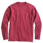 Garment-Dyed Heavyweight Long Sleeve Pocket T-Shirt